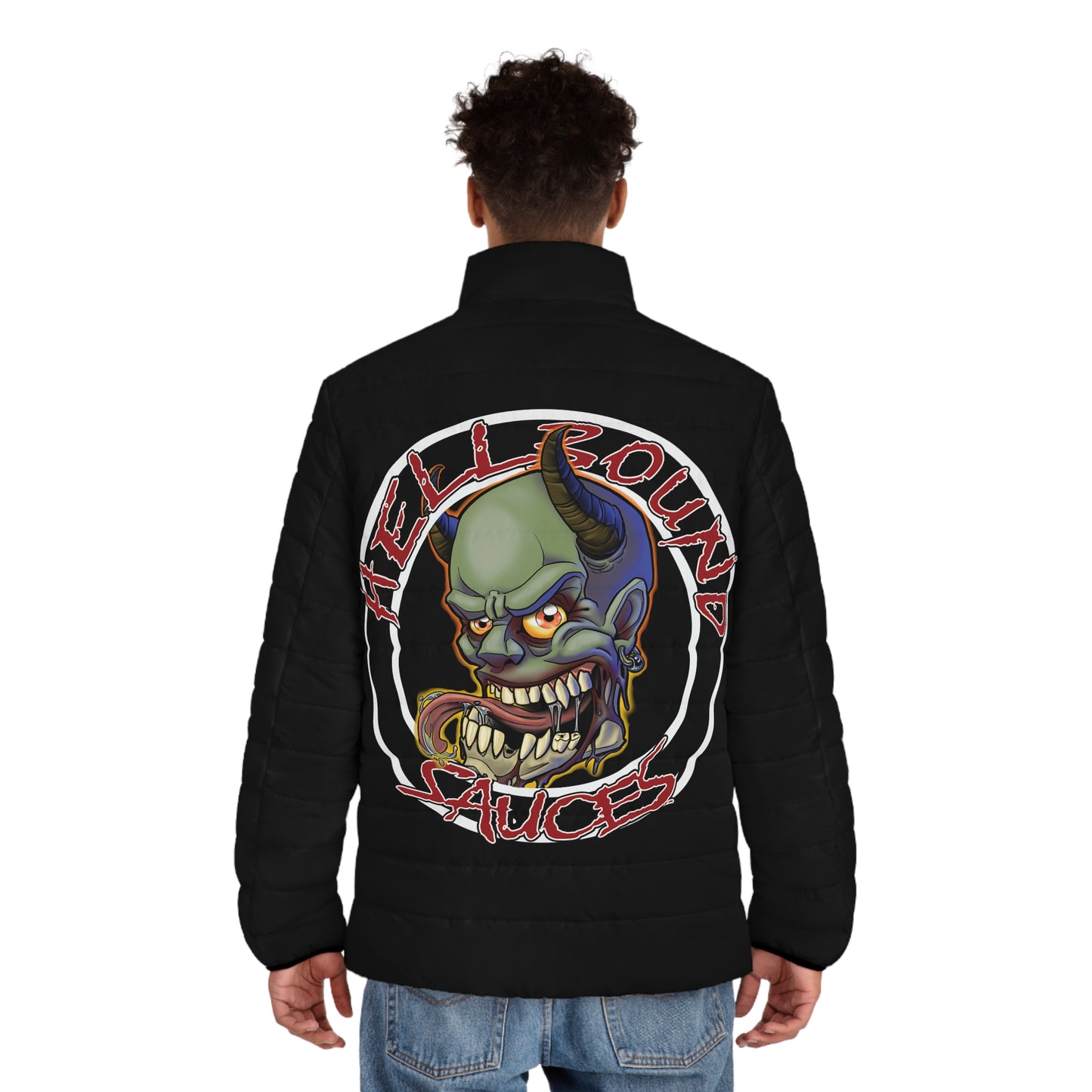 Men's Puffer Jacket (AOP)