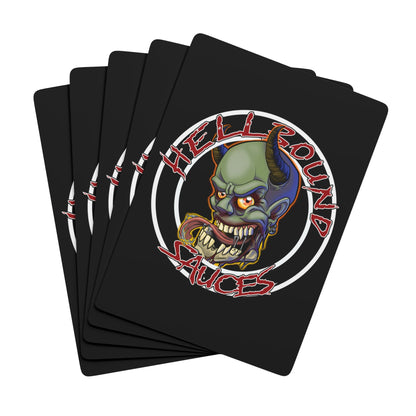 Hellbound Sauces Poker Playing Cards- Deal the Heat
