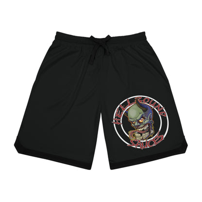 Basketball Rib Shorts with HellBound Sauces Graphic, Athletic Wear