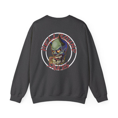 Hellbound Sauces Crewneck Sweatshirt - Bold Design